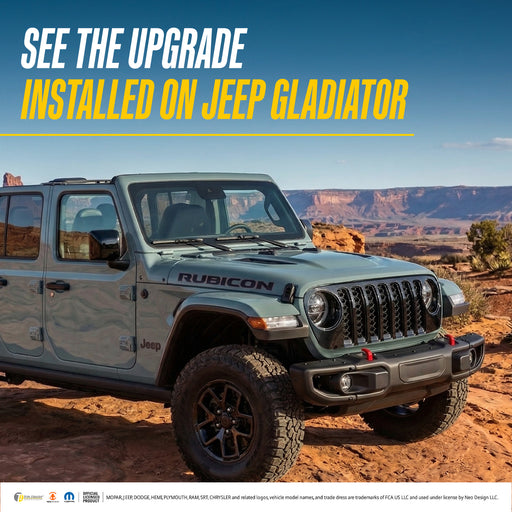 Jeep Gladiator Chrome Delete Wheel Skins by Trim Illusion
