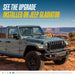 Jeep Gladiator Chrome Delete Wheel Skins by Trim Illusion