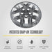 Jeep Gladiator Chrome Delete Wheel Skins by Trim Illusion