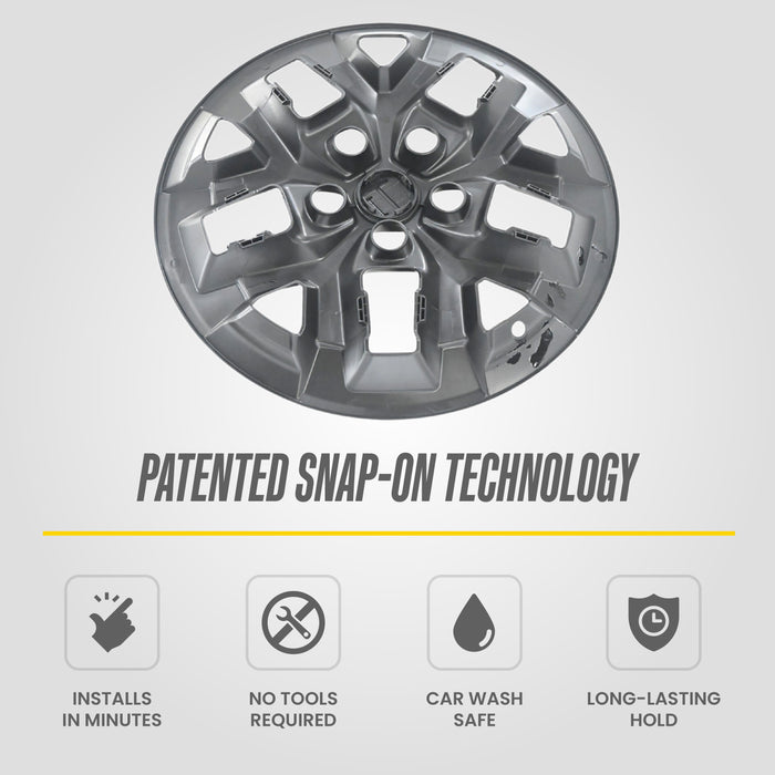 Jeep Wrangler Chrome Delete Wheel Skins by Trim Illusion