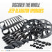 Jeep Gladiator Chrome Delete Wheel Skins by Trim Illusion