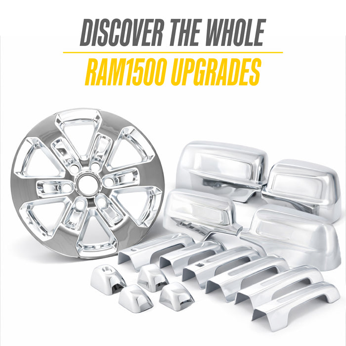 Chrome 17-Inch Wheel Skins - WSK857-18C