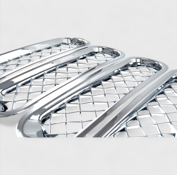 Jeep Wrangler Chrome Delete Grille Overlay