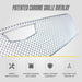 Patented ABS483 chrome grille overlay for 2018 Cadillac XT5
