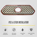 Peel and stick installation - ABS493 chrome grille overlay for 2018 Toyota Tacoma TRD