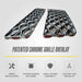 Patented ABS494 chrome grille overlay features for 2017 Chevrolet Suburban