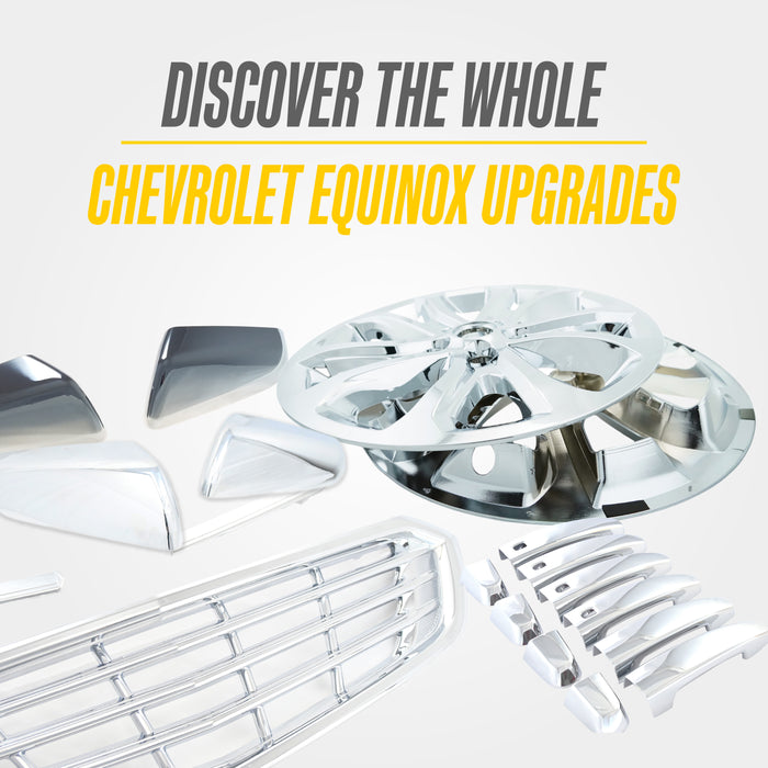 Matching Trim Illusion chrome upgrades for the 2021 Chevrolet Equinox