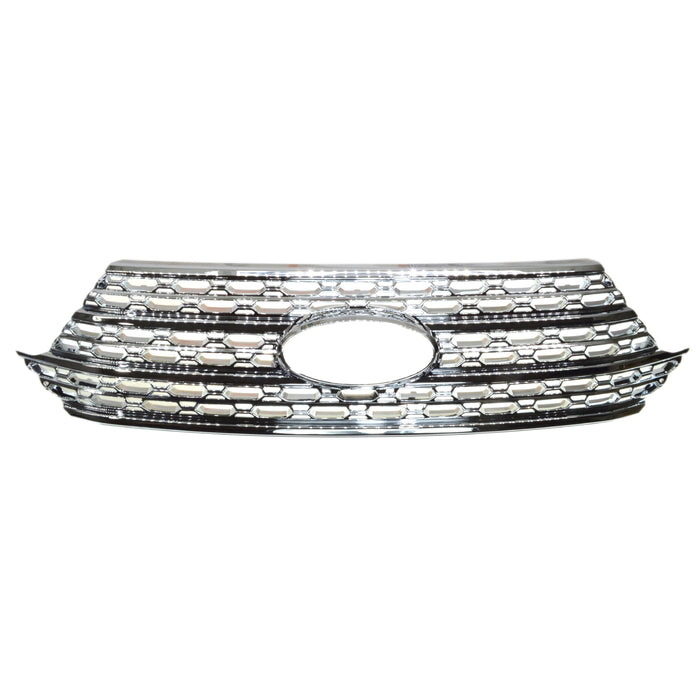 ABS505 chrome grille overlay for 2023 Ford Explorer