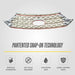 Snap-on installation - ABS505 chrome grille overlay for 2024 Ford Explorer