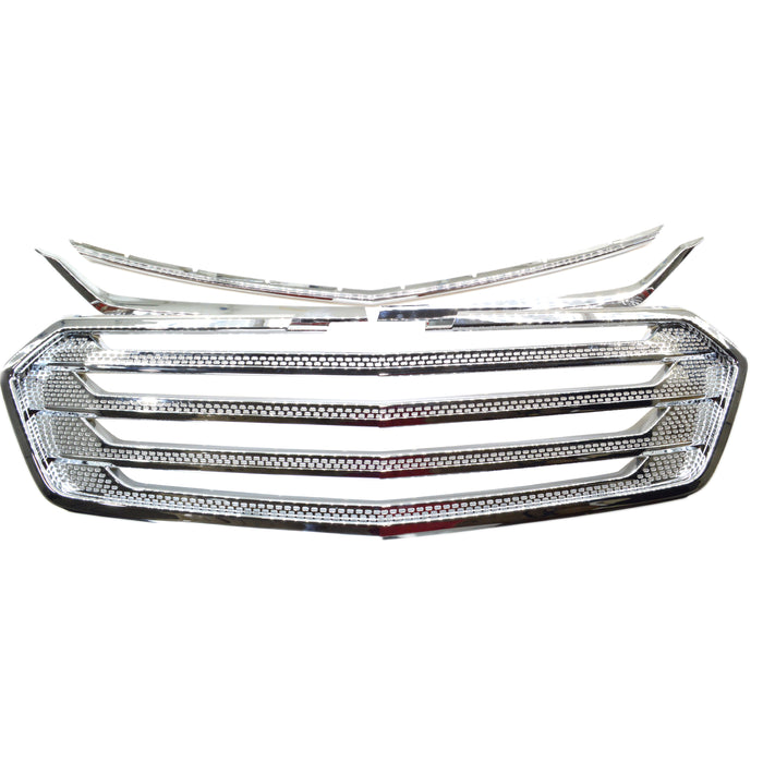 ABS507 chrome grille overlay for 2018 Chevrolet Traverse