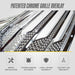 Patented ABS507 chrome grille overlay features for 2019 Chevrolet Traverse