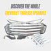 Matching Trim Illusion chrome upgrades for the 2019 Chevrolet Traverse
