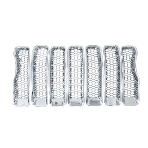2022 Jeep Wrangler chrome grille overlay - ABS522
