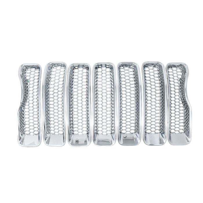 2022 Jeep Wrangler chrome grille overlay - ABS522
