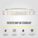 Patented snap-on installation - ABS523 chrome grille overlay for 2022 Chevrolet Suburban