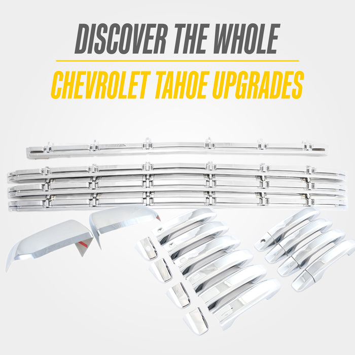 Matching Trim Illusion chrome upgrades for the 2023 Chevrolet Tahoe