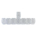 ABS534 chrome grille overlay for 2024 Jeep Grand Cherokee L