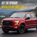 2015 Ford F-150 XLT with Trim Illusion ABS6411BLK Gloss Black Grille Overlay installed