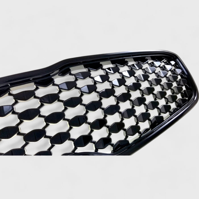 Chrome Delete Black Grille Overlay - ABS6418BLK