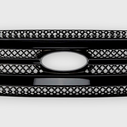 ABS6425BLK chrome delete grille overlay ford taurus mesh