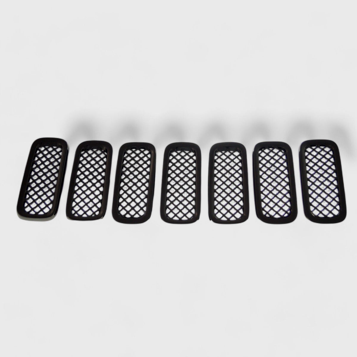 Chrome Delete Black Grille Overlay - ABS6439BLK — Trim Illusion