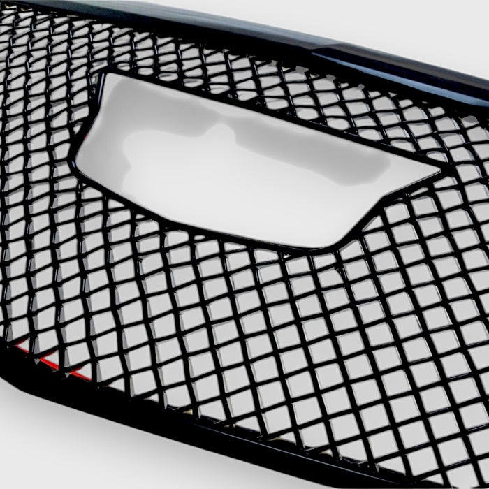 Chrome Delete Black Grille Overlay - ABS6464BLK - Trim Illusion Chrome Delete Black Grille Overlay - ABS6464BLK - Trim Illusion