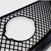ABS6466BLK close view chrome delete grille overlay nissan