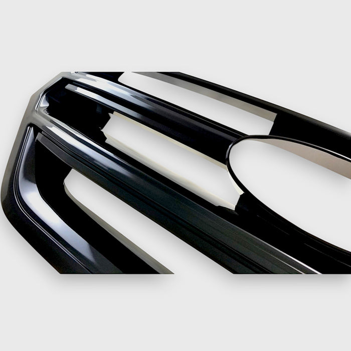 ABS6481BLK side view chrome delete grille overlay