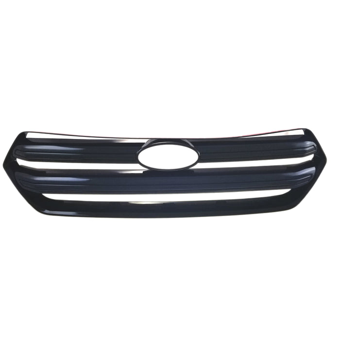 ABS6484BLK gloss black grille overlay for 2018 Ford Escape