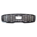 ABS6488BLK 1-piece gloss black grille overlay for 2020 Kia Sorento