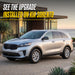 2019 Kia Sorento with Trim Illusion ABS6488BLK Gloss Black Grille Overlay installed
