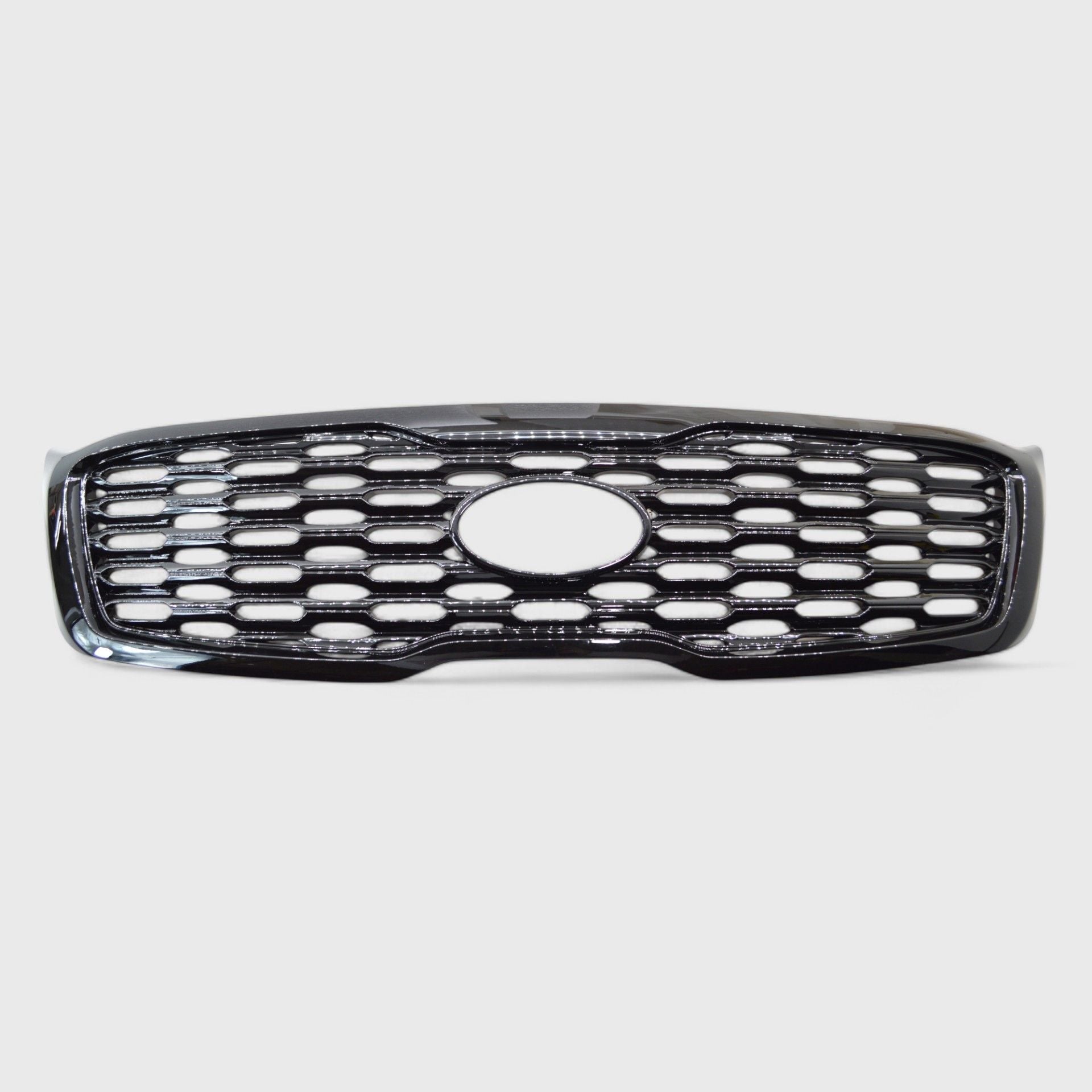 Chrome Delete Black Grille Overlay - ABS6488BLK — Trim Illusion
