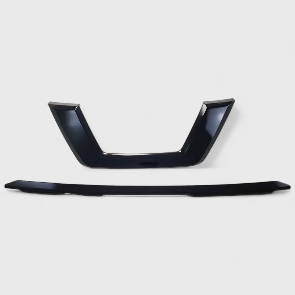 Chrome Delete Grille Overlay - ABS6491BLK — Trim Illusion