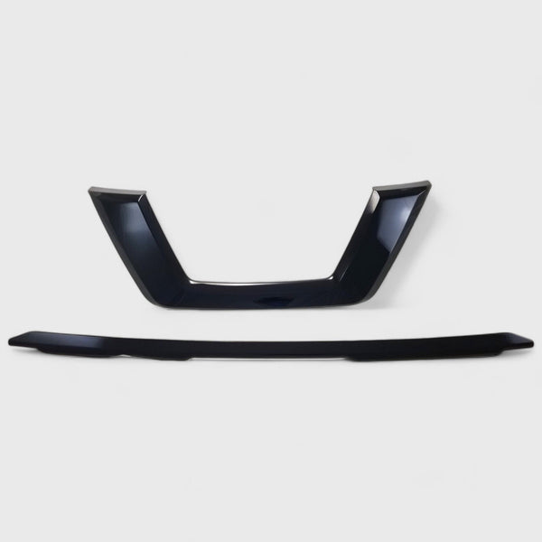 Chrome Delete Grille Overlay - ABS6491BLK — Trim Illusion