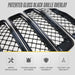 Patented ABS6495BLK gloss black grille overlay for 2022 Jeep Wrangler