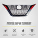 Snap-on installation - ABS6497BLK grille overlay for 2020 Nissan Altima