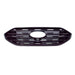 ABS6498BLK 1-piece gloss black grille overlay for 2022 Ford Edge