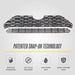 Snap-on installation - ABS6500BLK grille overlay for 2023 Toyota RAV4