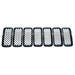 ABS6503BLK gloss black grille overlay for 2023 Jeep Renegade