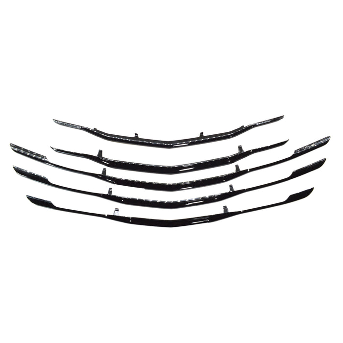 ABS6504BLK gloss black grille overlay for 2022 Chevrolet Malibu
