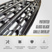 Patented ABS6505BLK gloss black grille overlay features for 2022 Ford Explorer