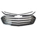 ABS6507BLK gloss black grille overlay for 2019 Chevrolet Traverse