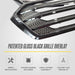 Patented ABS6507BLK gloss black grille overlay features for 2018 Chevrolet Traverse