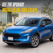 2022 Ford Escape with Trim Illusion ABS6508BLK Gloss Black Grille Overlay installed