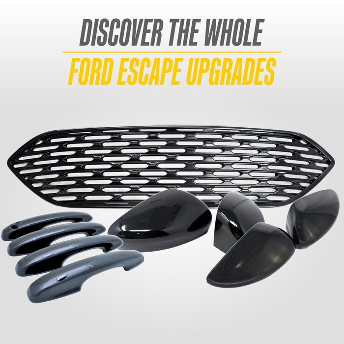 Matching Trim Illusion gloss black upgrades for the 2022 Ford Escape