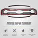 Patented snap-on installation - ABS6510BLK gloss black grille overlay for 2022 Ford F-250 Super Duty