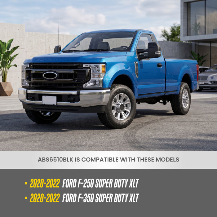 ABS6510BLK compatibility - fits 2022 Ford F-250 Super Duty XLT