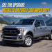 2022 Ford F-350 Super Duty with Trim Illusion ABS6510BLK Gloss Black Grille Overlay installed