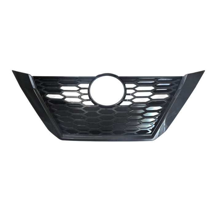 ABS6511BLK gloss black grille overlay for 2023 Nissan Sentra