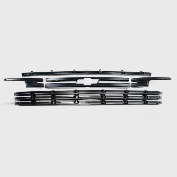 Chrome Snap-Over Grille Overlay Cover For 2015-2020 Chevy Tahoe/Suburban LS/LT